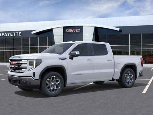 Summit White 2026 GMC Sierra 1500 SLE