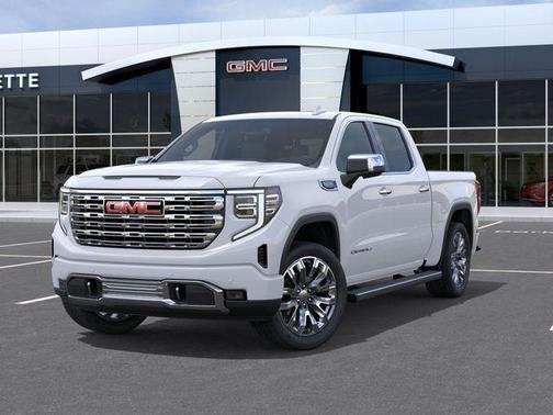 Glacier White Tricoat 2026 GMC Sierra 1500 Denali