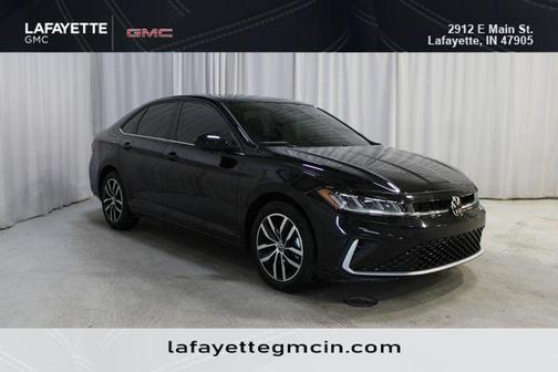 Deep Black 2025 Volkswagen Jetta 1.5T SE