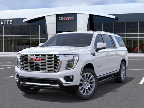 Glacier White Tricoat 2026 GMC Yukon XL Denali
