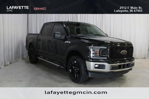 Shadow Black 2018 Ford F-150 XLT