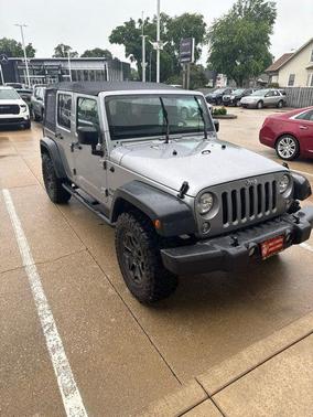Billet Silver Metallic Clearcoat 2017 Jeep Wrangler Unlimited Sport