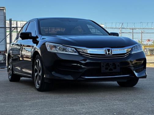 Black 2017 Honda Accord EX-L