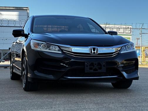 Black 2017 Honda Accord EX-L