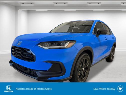 Boost Blue Pearl 2026 Honda HR-V AWD Sport