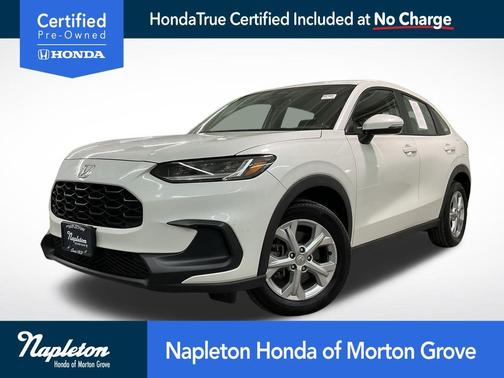 Platinum White Pearl 2023 Honda HR-V LX
