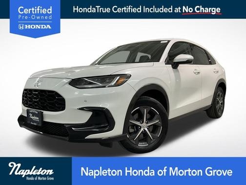 Platinum White Pearl 2024 Honda HR-V EX-L