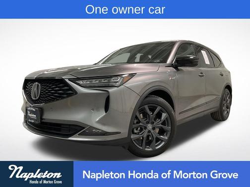 Liquid Carbon Metallic 2023 Acura MDX A-SPEC