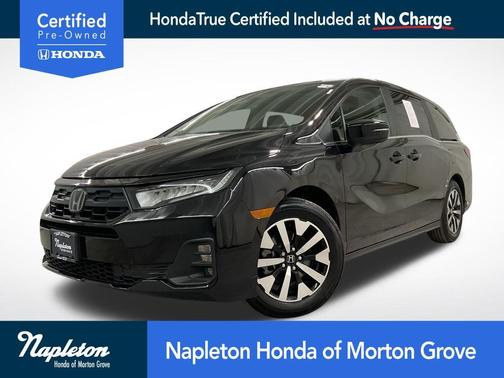 Crystal Black Pearl 2026 Honda Odyssey EX-L