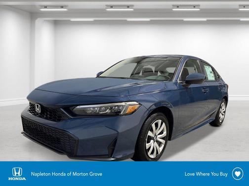 Blue Lagoon Pearl 2026 Honda Civic LX