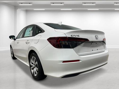 Platinum White Pearl 2026 Honda Civic LX