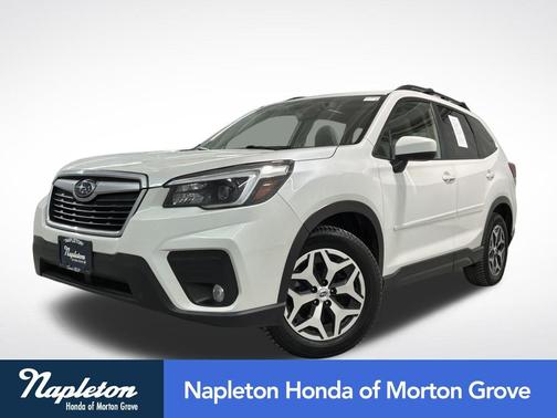 Crystal White Pearl 2021 Subaru Forester Premium