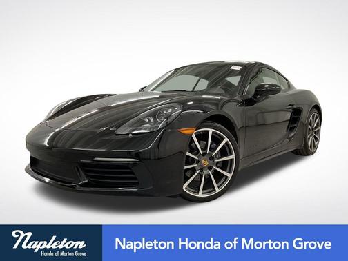 Jet Black Metallic 2017 Porsche 718 Cayman Base
