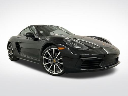 Jet Black Metallic 2017 Porsche 718 Cayman Base