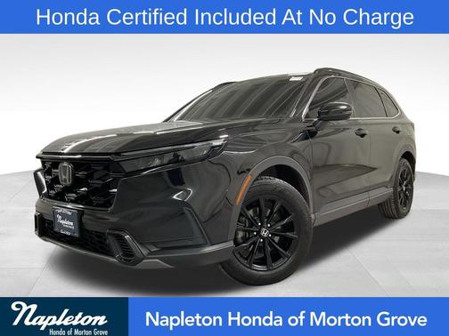 Crystal Black Pearl 2024 Honda CR-V Hybrid Sport AWD