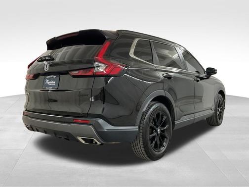 Crystal Black Pearl 2024 Honda CR-V Hybrid Sport AWD