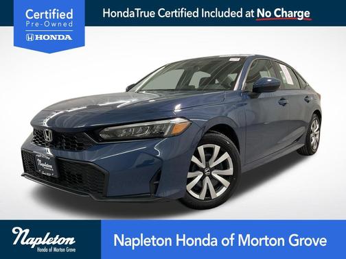 Blue Lagoon Pearl 2026 Honda Civic LX