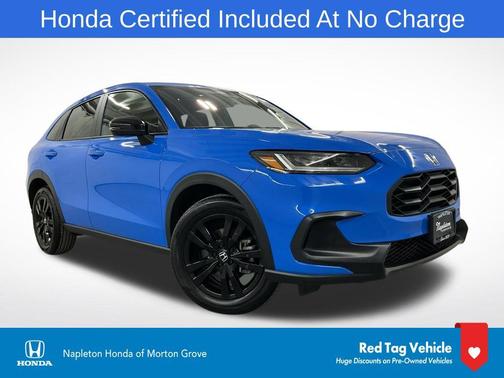 Boost Blue Pearl 2026 Honda HR-V AWD Sport