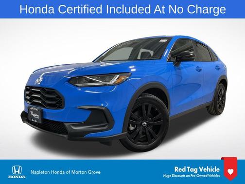 Boost Blue Pearl 2026 Honda HR-V AWD Sport