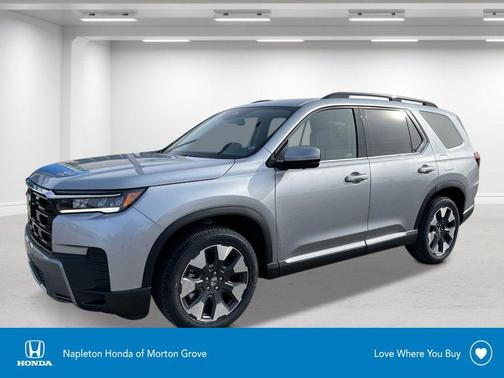 Solar Silver Metallic 2026 Honda Pilot Touring 8-Passenger
