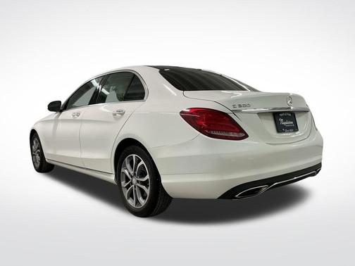 White 2017 Mercedes-Benz C-Class C 300 4MATIC