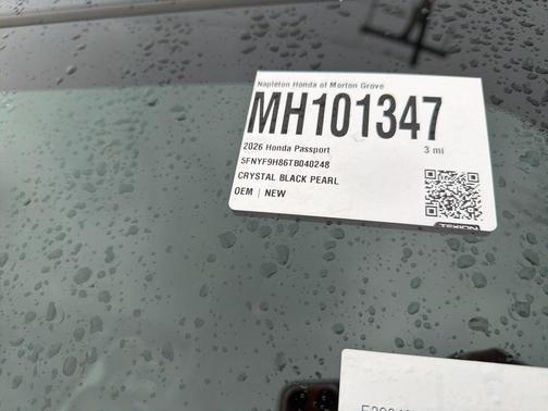 2026 Honda Passport AWD TrailSport Elite Blackout