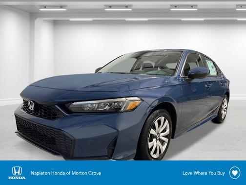 Blue Lagoon Pearl 2026 Honda Civic LX