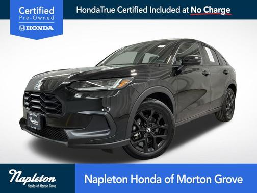 Crystal Black Pearl 2024 Honda HR-V Sport