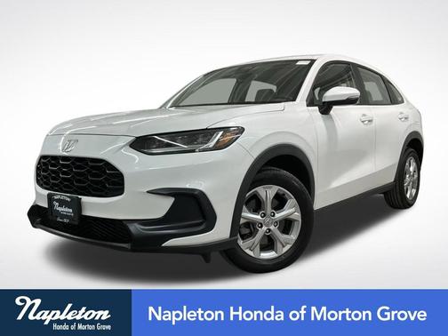 Platinum White Pearl 2023 Honda HR-V LX