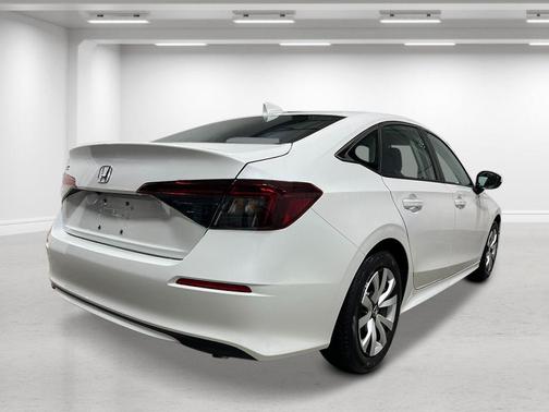 Platinum White Pearl 2026 Honda Civic LX