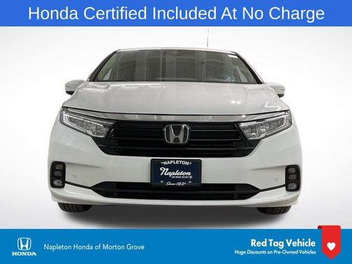 Platinum White Pearl 2024 Honda Odyssey Elite