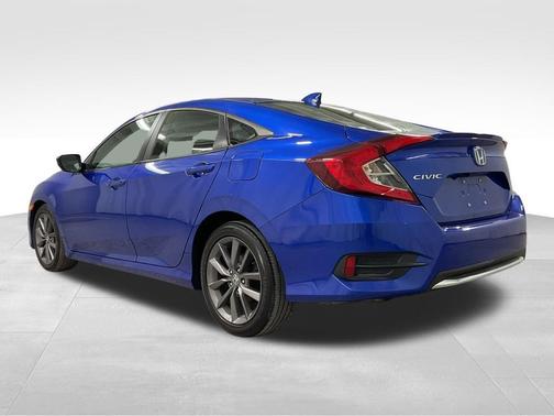 Aegean Blue Metallic 2019 Honda Civic EX