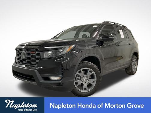 Crystal Black Pearl 2025 Honda Passport AWD TrailSport