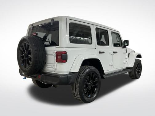 Bright White Clearcoat 2023 Jeep Wrangler 4xe Sahara