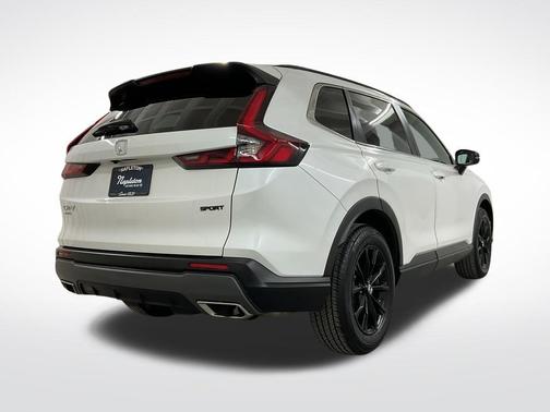 Platinum White Pearl 2025 Honda CR-V Hybrid Sport AWD