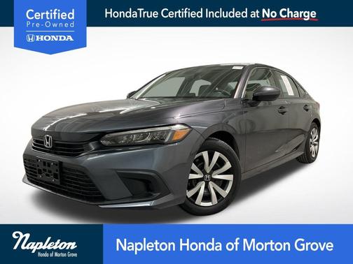 Gray Metallic 2023 Honda Civic LX