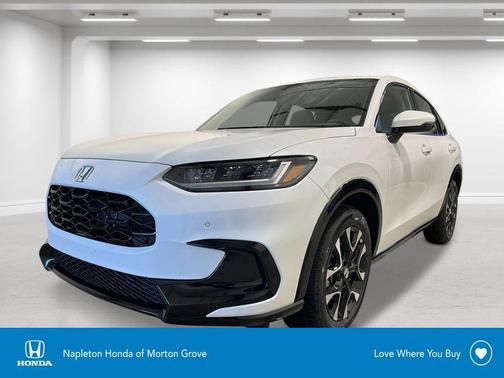 Platinum White Pearl 2026 Honda HR-V EX-L