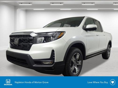 Platinum White Pearl 2026 Honda Ridgeline RTL