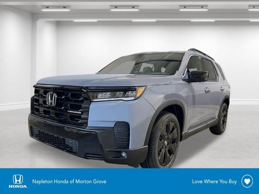 Sonic Gray Pearl 2026 Honda Pilot Black Edition