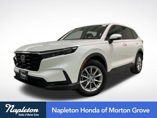 Platinum White Pearl 2026 Honda CR-V EX AWD
