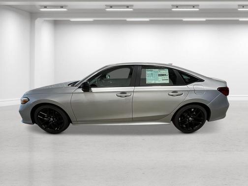 Solar Silver Metallic 2026 Honda Civic Sport