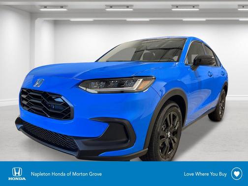 Boost Blue Pearl 2026 Honda HR-V AWD Sport