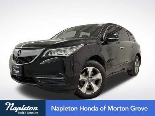 Crystal Black Pearl 2016 Acura MDX SH-AWD