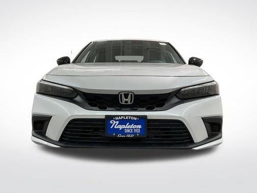 Platinum White Pearl 2023 Honda Civic Sport