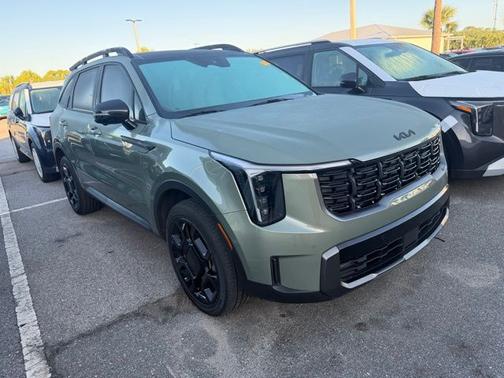 Jungle Green 2025 Kia Sorento X-Line SX Prestige