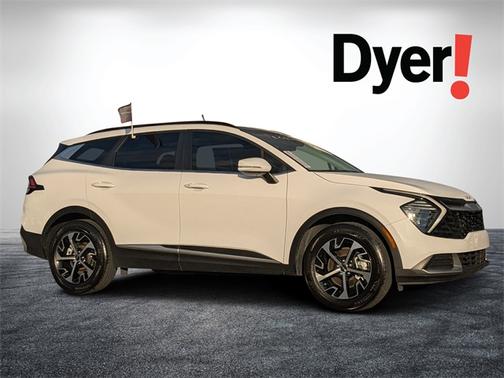 Glacial White Pearl 2025 Kia Sportage EX SUV