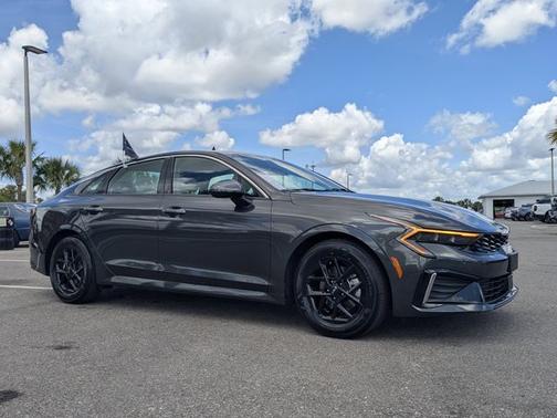 Gray 2025 Kia K5 LXS