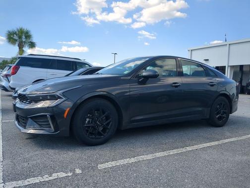 Gray 2025 Kia K5 LXS