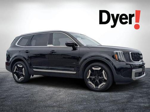 Ebony Black 2024 Kia Telluride EX