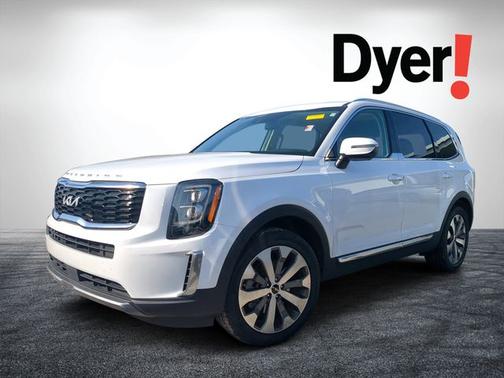 White Pearl 2022 Kia Telluride EX